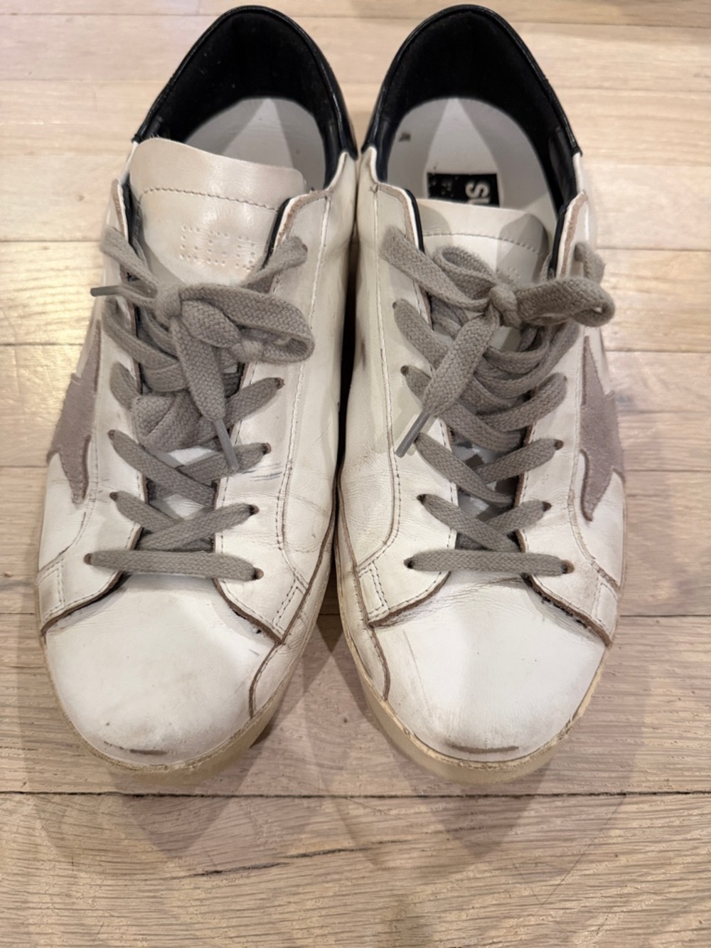 Golden Goose super star size 38